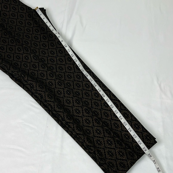 Soft Surroundings Women’s 2X Damask Pull-On Stretch Straight Leg Pant - Picture 8 of 9